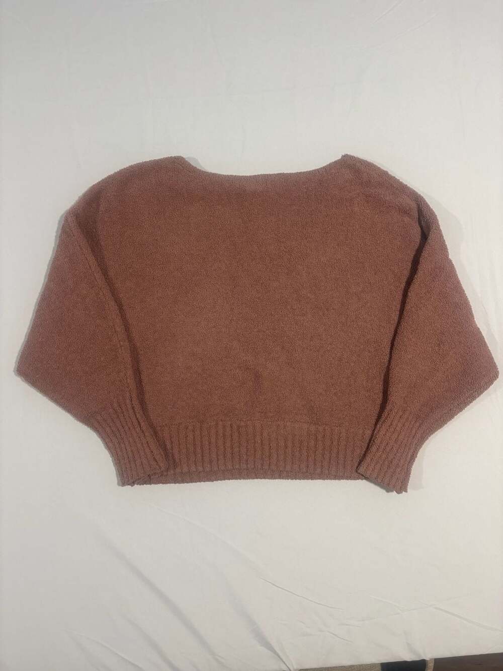 Sincerely Jules Fuzzy Textured Knit Crewneck Pullover Sweater - Picture 2 of 5